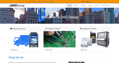 Desktop Screenshot of daogroup.com
